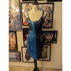 Blackmilk Dr. Who Tardis Dress Sz S